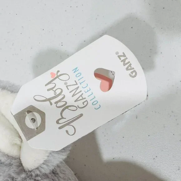 Baby Ganz Collection Girl Boy 8" Plush Stuffed Animal Gray Emerson elephant - Picture 3 of 4